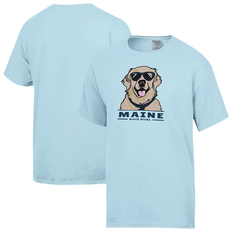 Men's ComfortWash Blue Maine Black Bears Dog T-Shirt