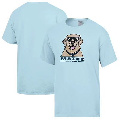 Men's ComfortWash Blue Maine Black Bears Dog T-Shirt