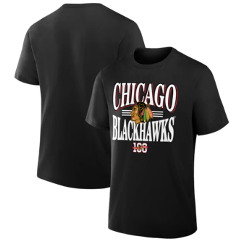 Men's Fanatics Black Chicago Blackhawks Legacy T-Shirt
