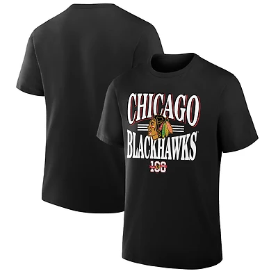 Men's Fanatics Black Chicago Blackhawks Legacy T-Shirt