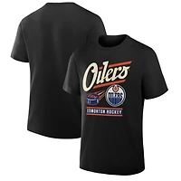 Men's Fanatics Black Edmonton Oilers Legacy T-Shirt