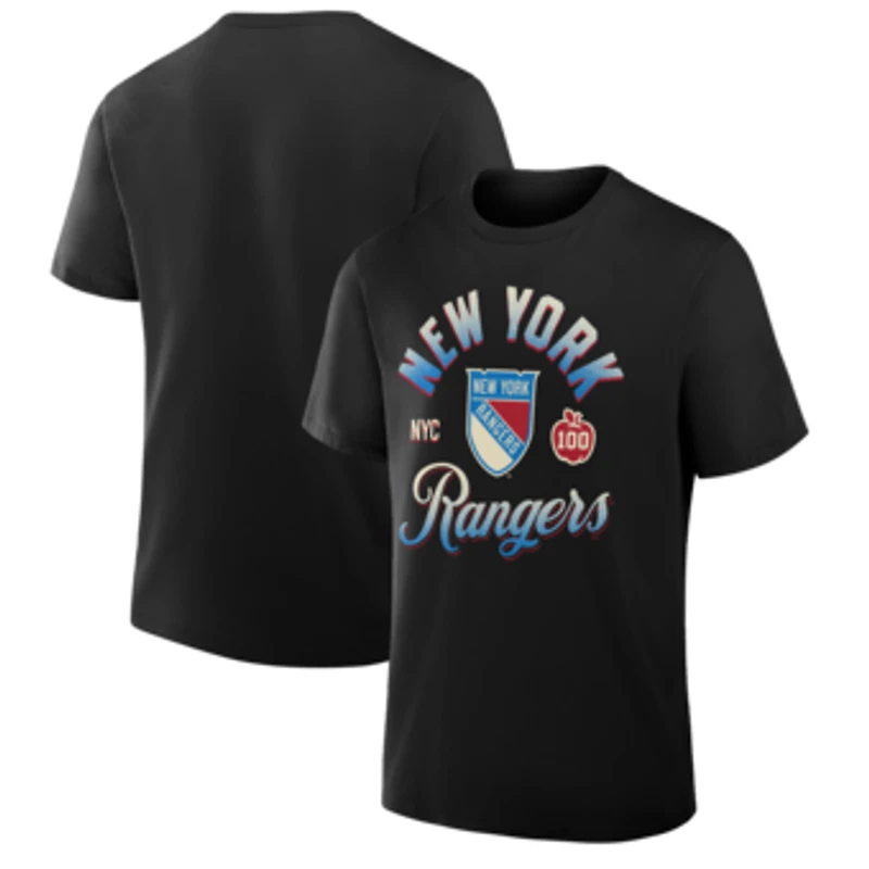 Men's Fanatics Black New York Rangers Legacy T-Shirt