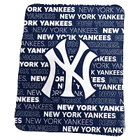 New York Yankees Classic Fleece Throw Blanket