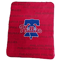 Philadelphia Phillies Classic Fleece Throw Blanket