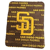 Logo Brands San Diego Padres 50" x 60" Classic Fleece Throw Blanket