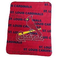 Logo Brands St. Louis Cardinals 50" x 60" Classic Fleece Throw Blanket
