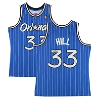Grant Hill Orlando Magic Autographed Blue Mitchell & Ness 2004-05 Swingman Jersey