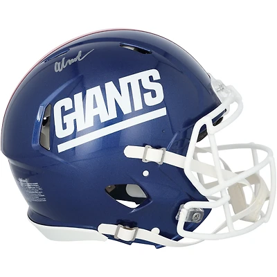 Abdul Carter New York Giants Autographed Riddell 2022 Color Rush Speed Authentic Helmet