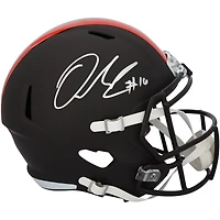 Quinshon Judkins Cleveland Browns Autographed Riddell 2025 Alternate Speed Replica Helmet