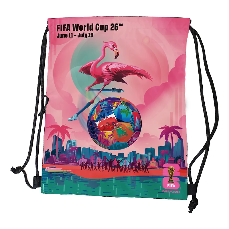 FIFA x World Cup 2026 Miami Host City Tilt Poster Backsack