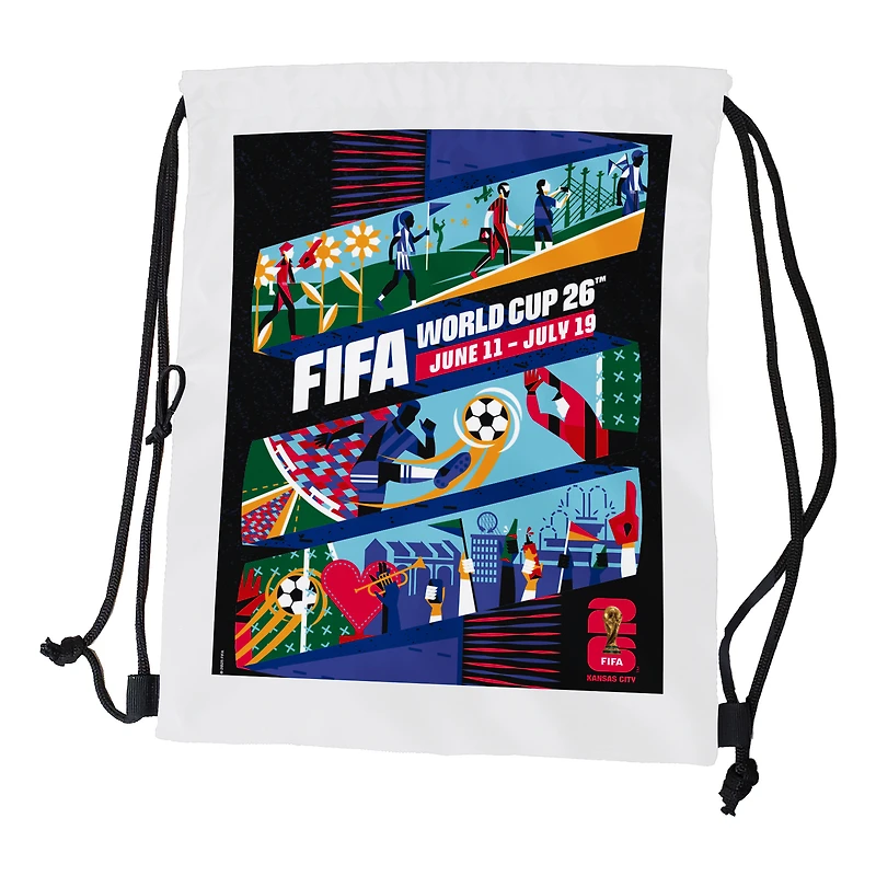 FIFA x World Cup 2026 Kansas City Host City Tilt Poster Backsack