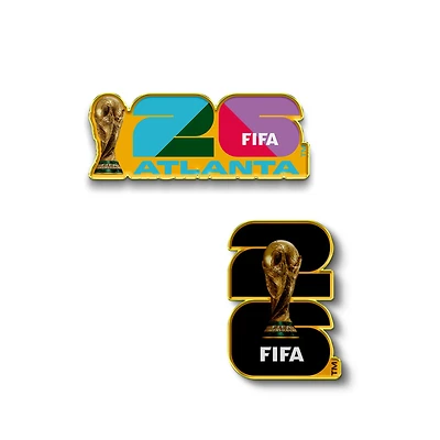 Logo Brands FIFA x World Cup 2026 Atlanta Host City Two-Piece Pin Bundle