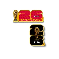 Logo Brands FIFA x World Cup 2026 Kansas City Host City Two-Piece Pin Bundle
