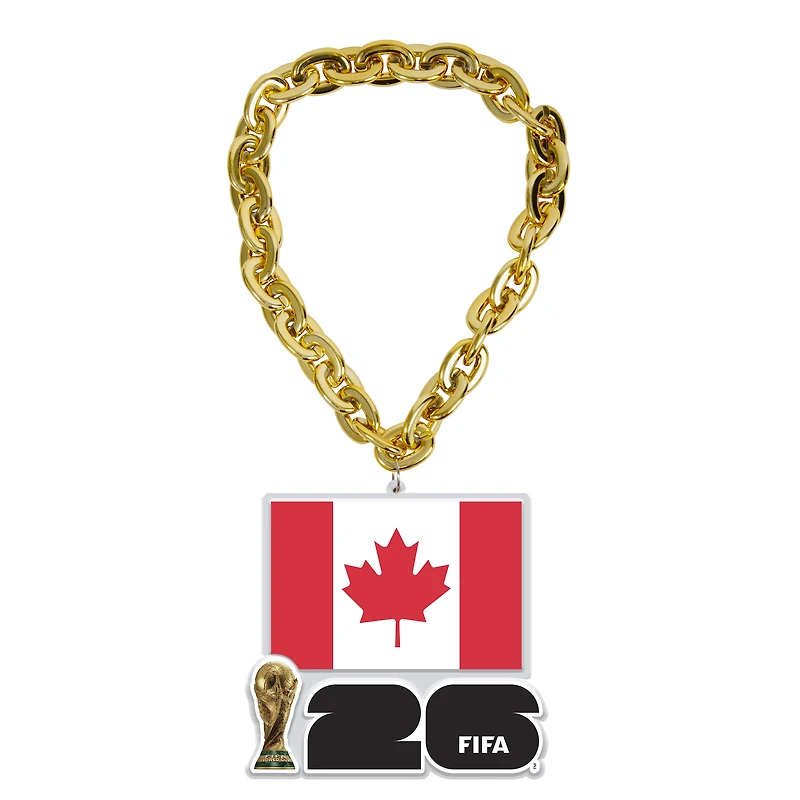 Logo Brands FIFA x World Cup 2026 Canadian Flag Fan Chain