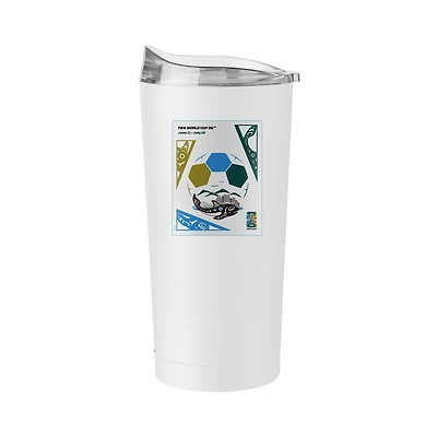 FIFA x World Cup 2026 Vancouver Host City 20oz. Poster Powder Coat Tumbler