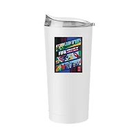 FIFA x World Cup 2026 Kansas City Host City 20oz. Poster Powder Coat Tumbler