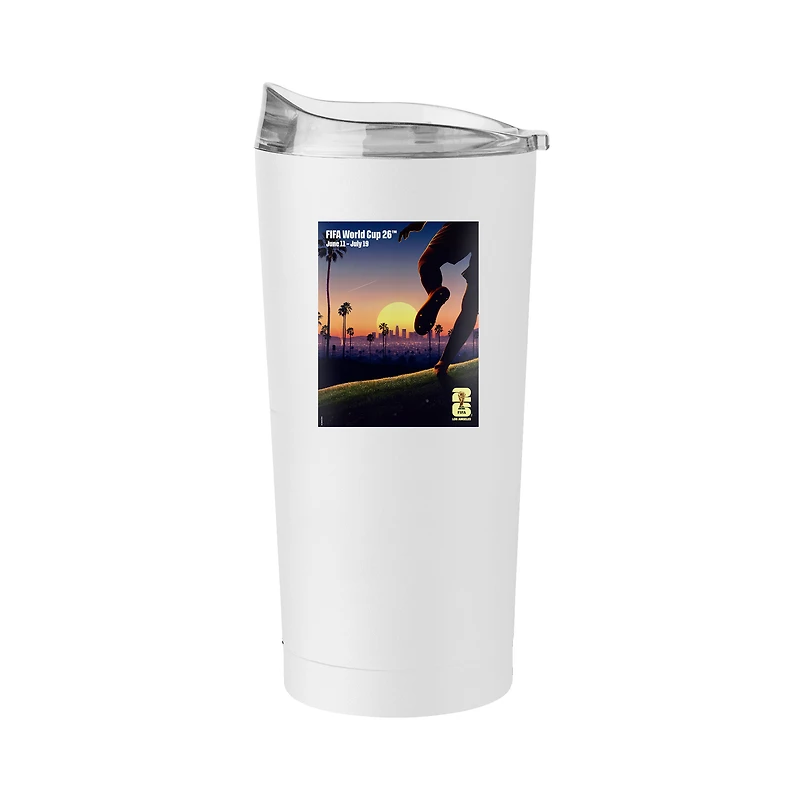 FIFA x World Cup 2026 Los Angeles Host City 20oz. Poster Powder Coat Tumbler