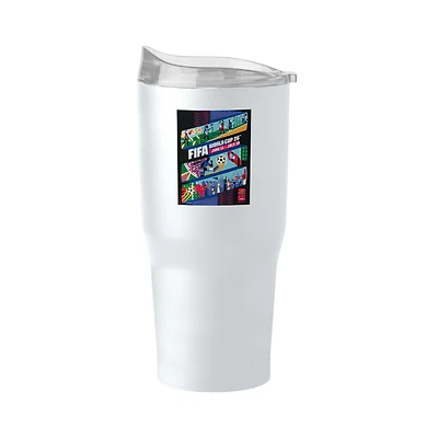 FIFA x World Cup 2026 Kansas City Host City Poster 30oz. Powder Coat Tumbler