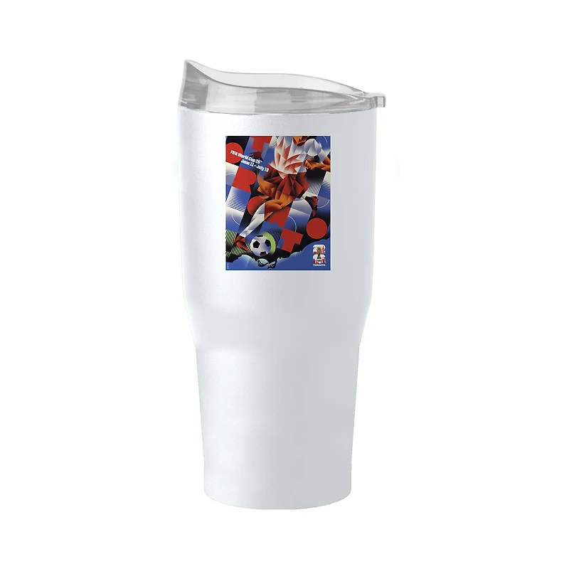FIFA x World Cup 2026 Toronto Host City Poster 30oz. Powder Coat Tumbler