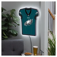 Philadelphia Eagles 23" LED Jersey Lighted Wall Sign