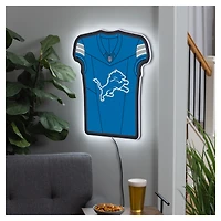 Detroit Lions 23" LED Jersey Lighted Wall Sign