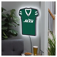 New York Jets 23" LED Jersey Lighted Wall Sign