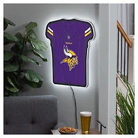 Minnesota Vikings 23" LED Jersey Lighted Wall Sign