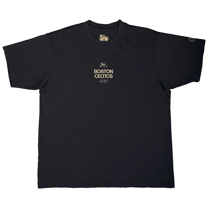 Unisex Stadium Essentials Black Boston Celtics '46 Reserve Urban T-Shirt