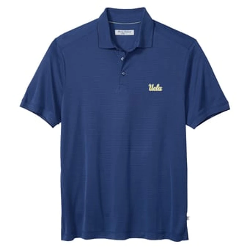 Men's Tommy Bahama Light Blue UCLA Bruins IslandZone Bay Stripe Polo