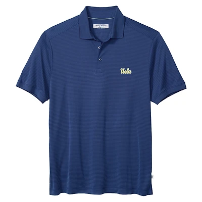 Men's Tommy Bahama Light Blue UCLA Bruins IslandZone Bay Stripe Polo