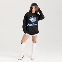 Women's Gameday Couture Black Saint Louis Billikens Oversized Honor Roll Long Sleeve T-Shirt