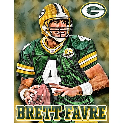 Brett Favre Green Bay Packers Diamond Painting Craft Kit