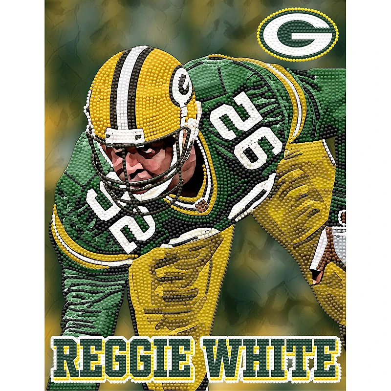 Reggie White Green Bay Packers Diamond Painting Craft Kit