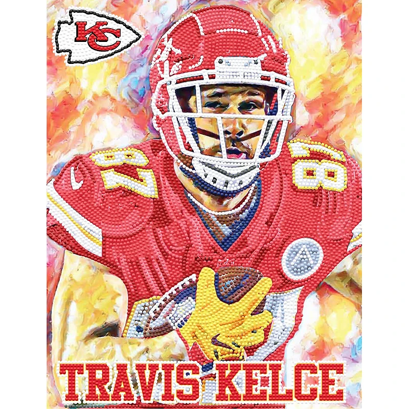 Travis Kelce Kansas City Chiefs Diamond Painting Craft Kit