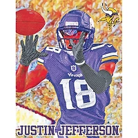 Justin Jefferson Minnesota Vikings Diamond Painting Craft Kit