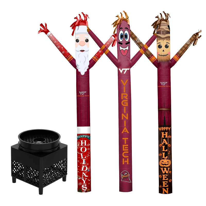 Virginia Tech Hokies Inflatable Crazy Sports Fan Bundle Set