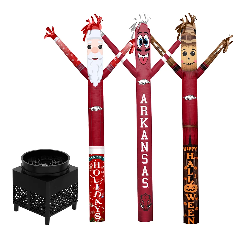 Arkansas Razorbacks Inflatable Crazy Sports Fan Bundle Set
