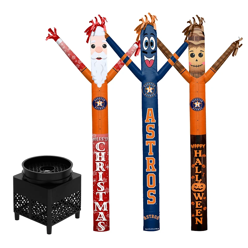 Houston Astros Inflatable Crazy Sports Fan Bundle Set