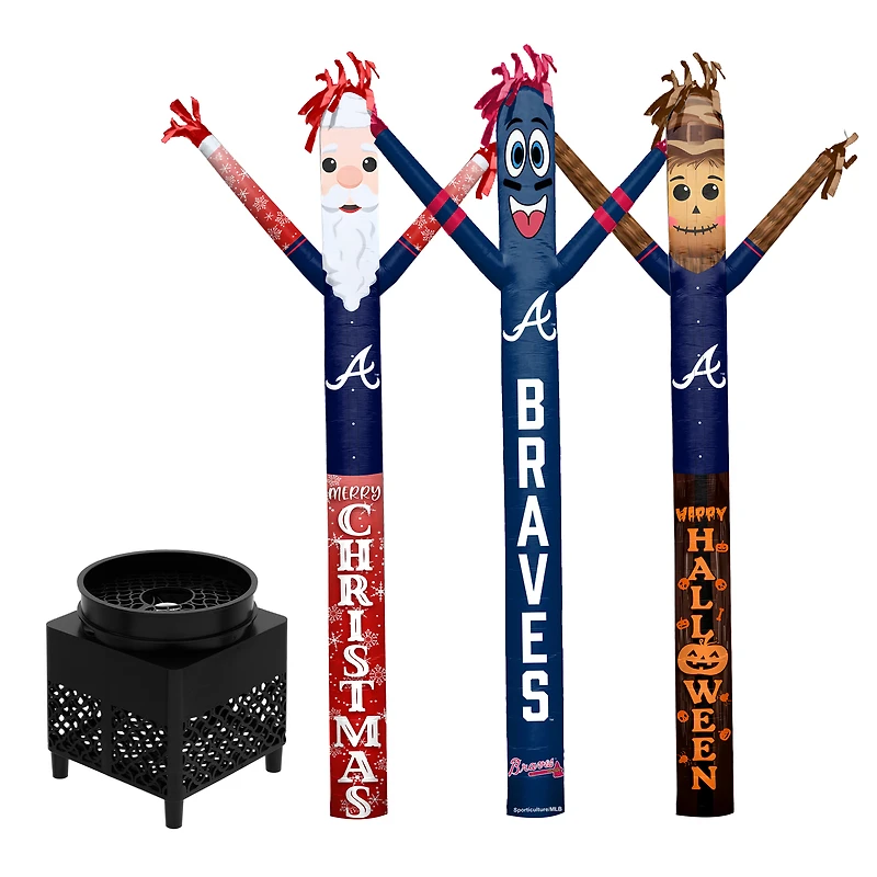 Atlanta Braves Inflatable Crazy Sports Fan Bundle Set