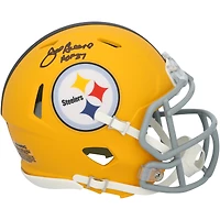 Joe Greene Pittsburgh Steelers Autographed Riddell 2025 Alternate Speed Mini Helmet with "HOF 87" Inscription