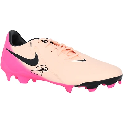 Sergio Busquets Inter Miami CF Autographed Nike Pink Phantom GX2 Academy FG/MG Soccer Cleat