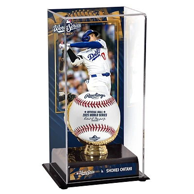 Shohei Ohtani Los Angeles Dodgers 2025 World Series Champions Sublimated Display Case with Image