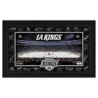 Highland Mint Los Angeles Kings 2025 Signature Rink Framed Art