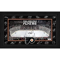 Highland Mint Philadelphia Flyers 2025 Signature Rink Framed Art