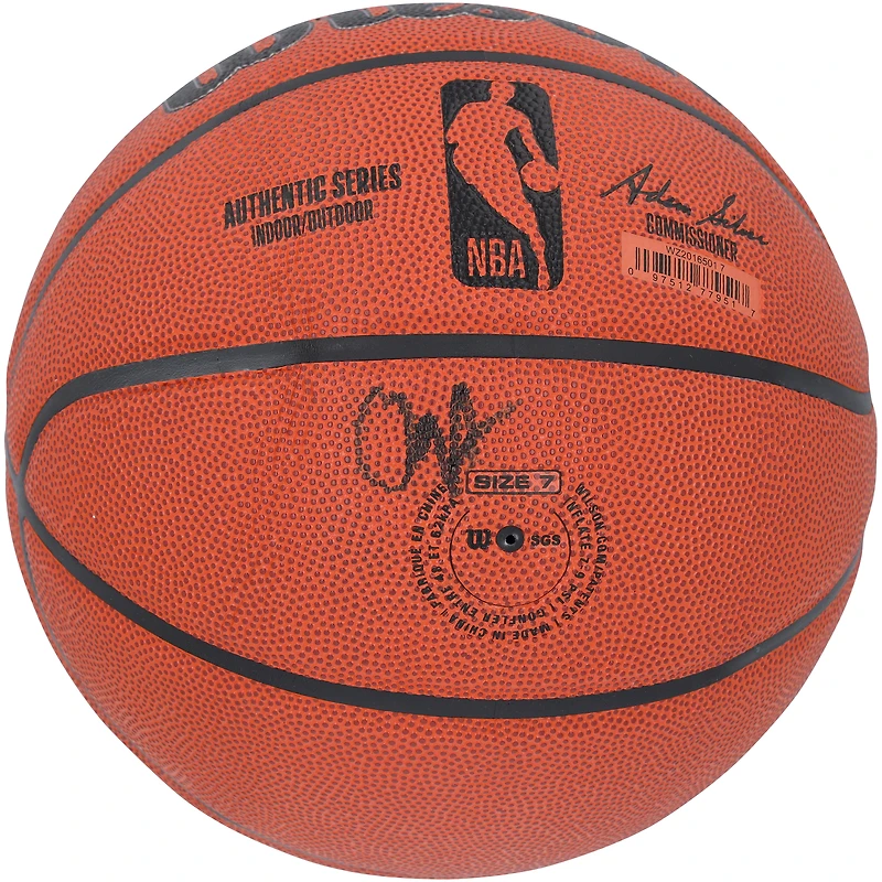 OG Anunoby New York Knicks Autographed Wilson Authentic Series Indoor/Outdoor Basketball