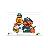 Chicago White Sox Bert & Ernie 11" x 17" Sesame Street Poster Print