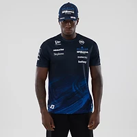 Men's New Era  Navy Williams Racing Tech T-Shirt