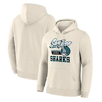 Men's  Cream San Jose Sharks Alternate Legacy Hoodie