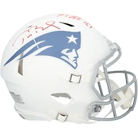 Tom Brady & Rob Gronkowski New England Patriots Autographed Riddell Rivalry Speed Authentic Helmet