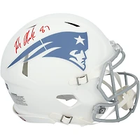 Rob Gronkowski New England Patriots Autographed Riddell Rivalry Speed Authentic Helmet